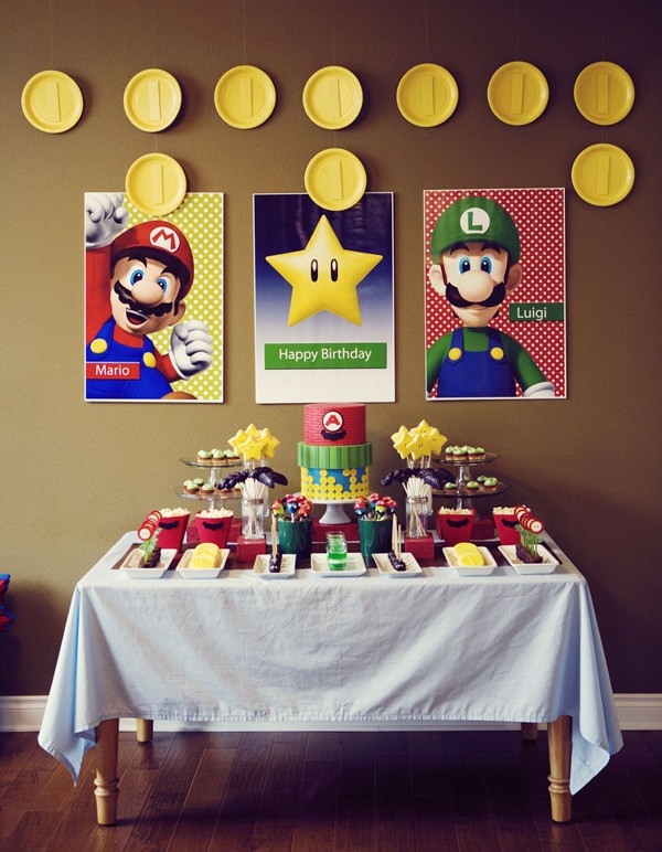 Mario Birthday Party Ideas
 19 Awesome Super Mario Birthday Party Ideas