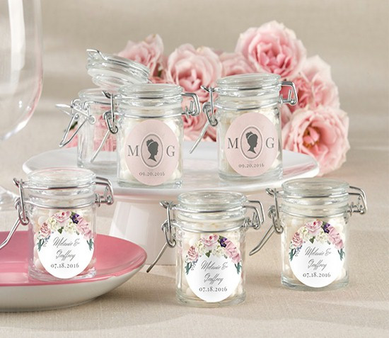 Mason Jar Wedding Favors
 Glass Jars As Wedding Favors