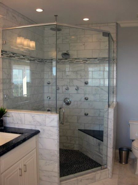 Master Bathroom Shower Ideas
 Top 60 Best Corner Shower Ideas Bathroom Interior Designs
