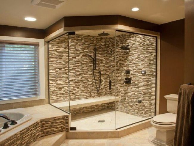 Master Bathroom Shower Ideas
 LOVE IT master bath shower designs
