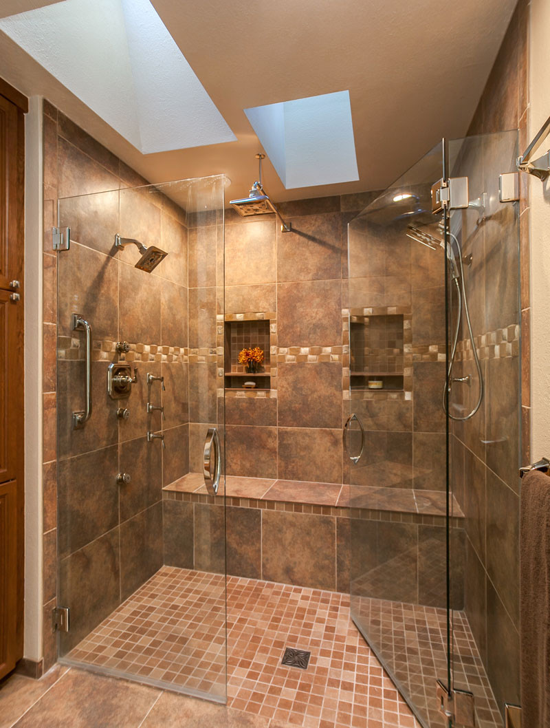 Master Bathroom Shower Ideas
 Amazing Shower in this Master Bath Renovation in Denver