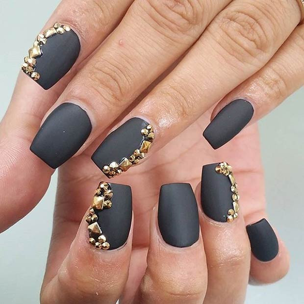 Matte Nail Styles
 25 Matte Nail Designs You ll Want to Copy this Fall