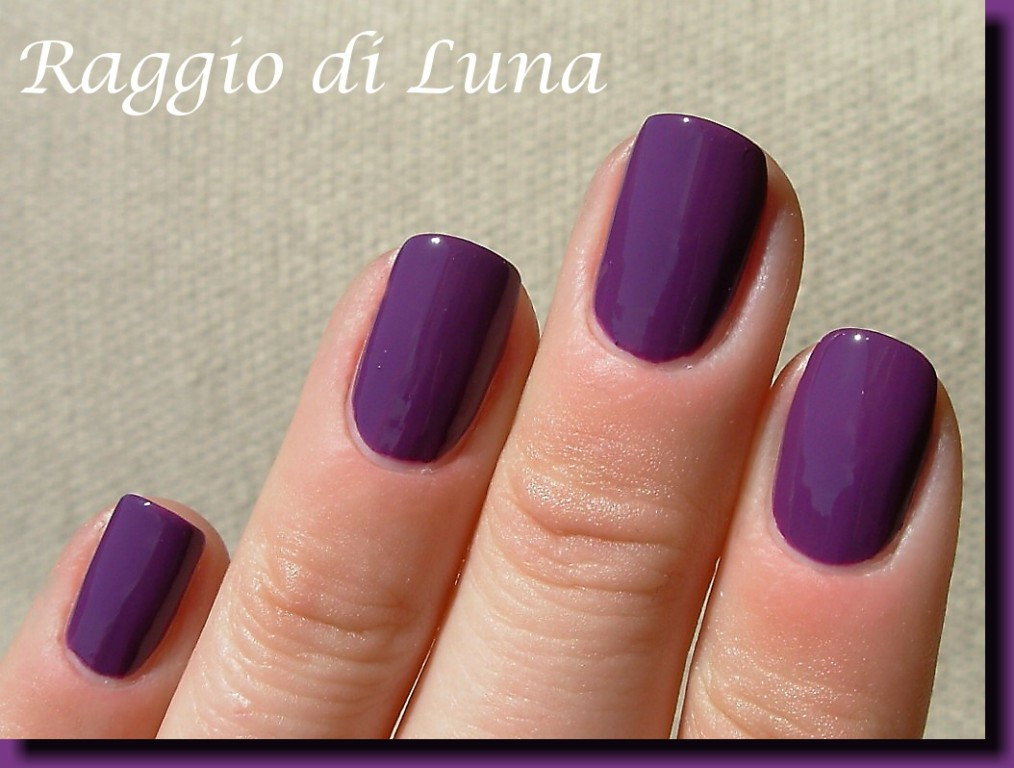 Mauve Nail Colors
 Raggio di Luna Nails Kiko n° 315 Dark Mauve