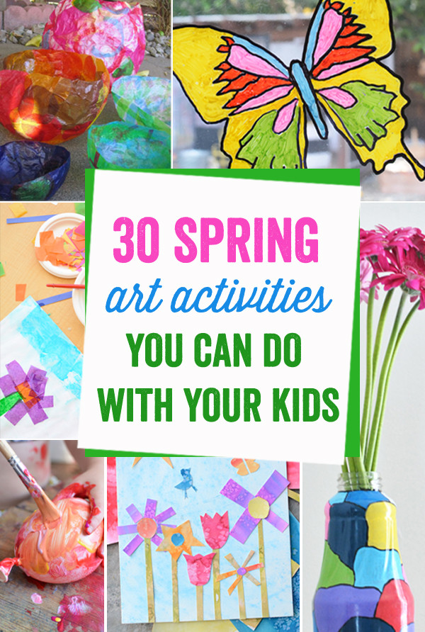May Crafts For Preschoolers
 30 Spring Art Activities You Can Do With Your Child Meri