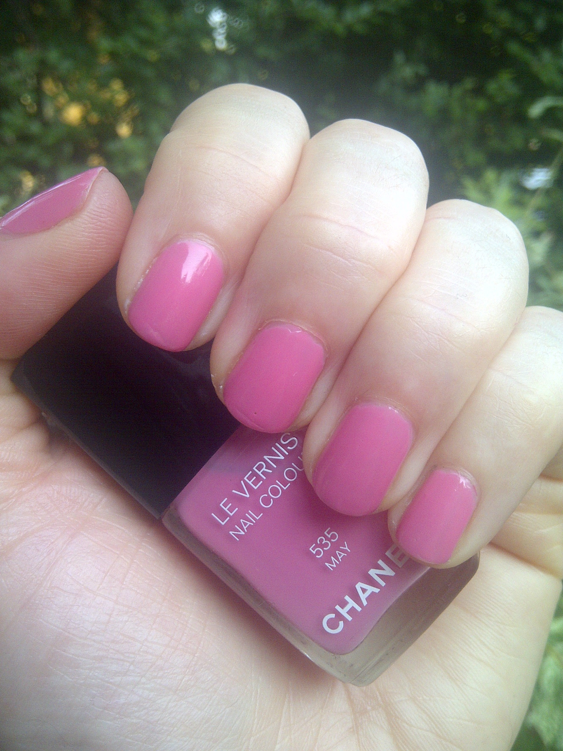 May Nail Colors
 Chanel Le Vernis May 535 nail polish