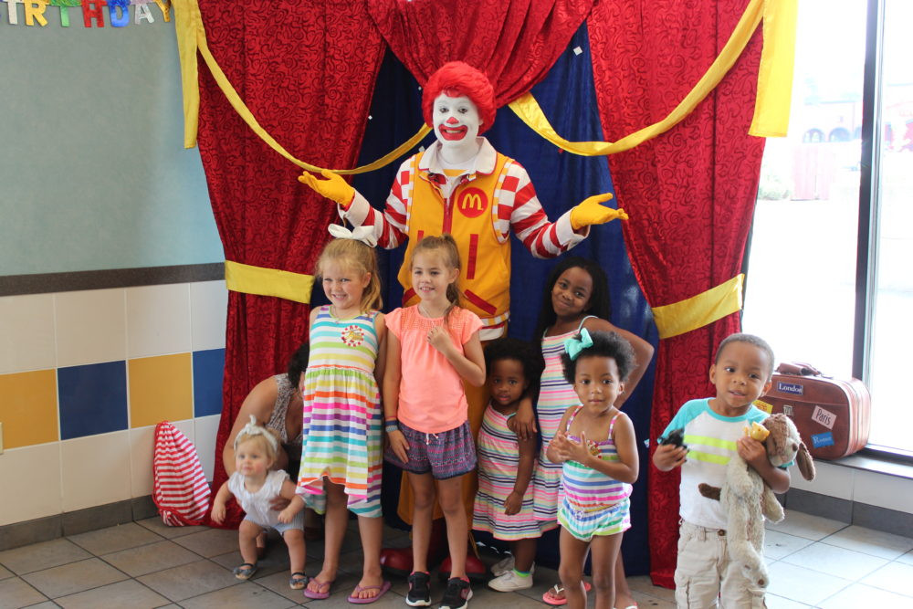 Mcdonalds Kids Party
 Quinn s Birthday Party at McDonald s • Live Big Love Deep