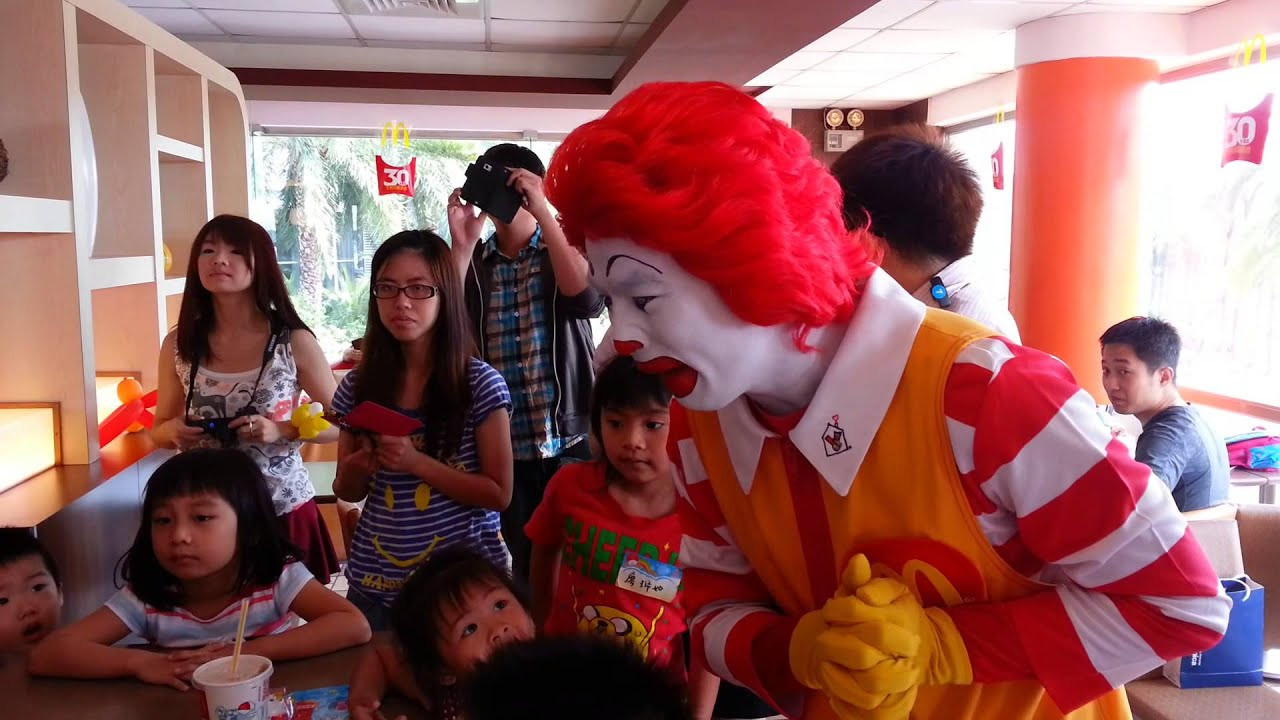 Mcdonalds Kids Party
 Birthday party at McDonald s Taichung Taiwan