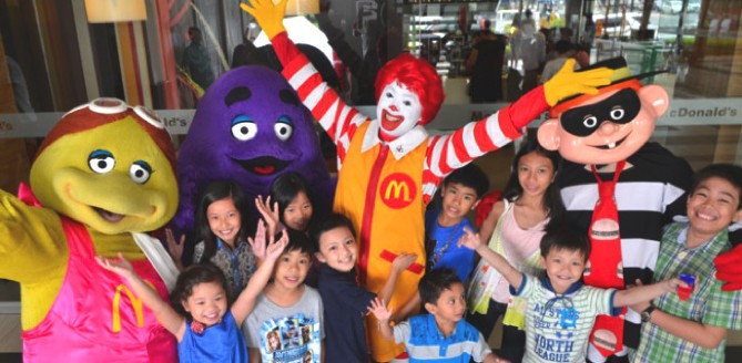 Mcdonalds Kids Party
 20 kids birthday party packages from restaurants in Metro