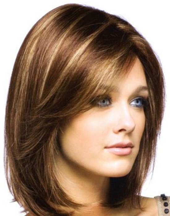 Medium Haircuts For Round Face
 30 Beautiful Medium Hairstyles for Round Faces You Should Try