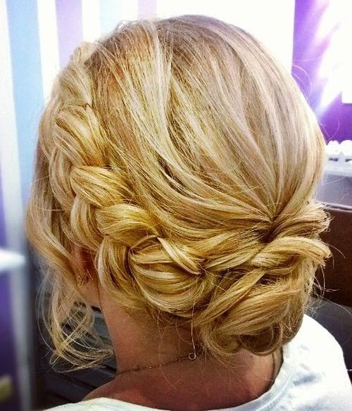 Medium Updos Hairstyles
 20 Super Chic Hairstyles for Fine Straight Hair