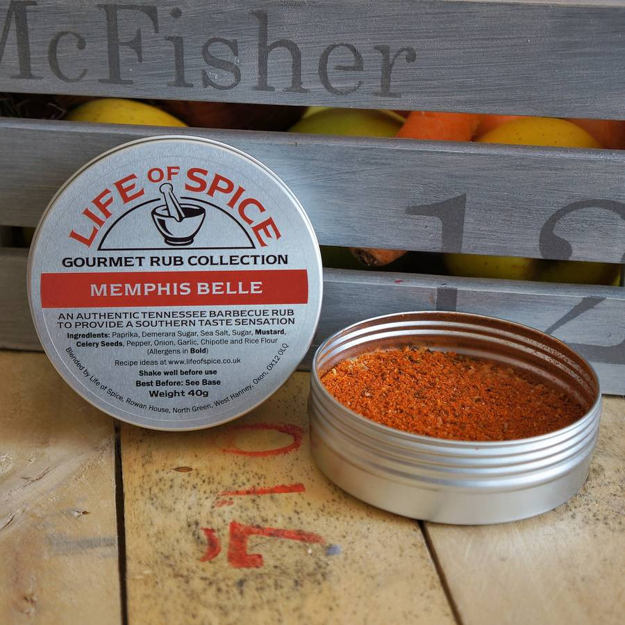 Memphis Bbq Rubs
 memphis belle barbecue rub by life of spice