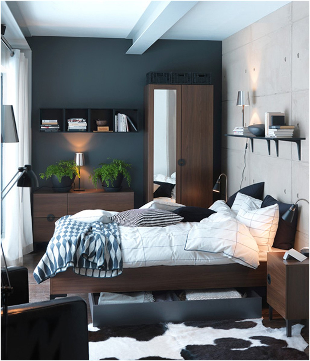 Mens Bedroom Ideas
 D INTERIORS Mała sypialnia aranżacje