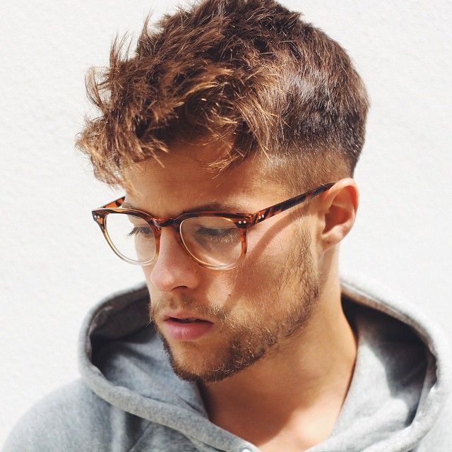 Mens Hairstyles With Glasses
 126 best Hairstyles For Gay Guys images on Pinterest