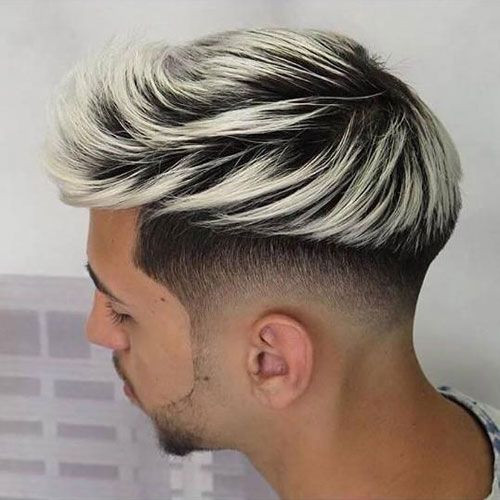 Mens Platinum Hairstyles
 Bleached Hair For Men 2019 Fade Haircuts