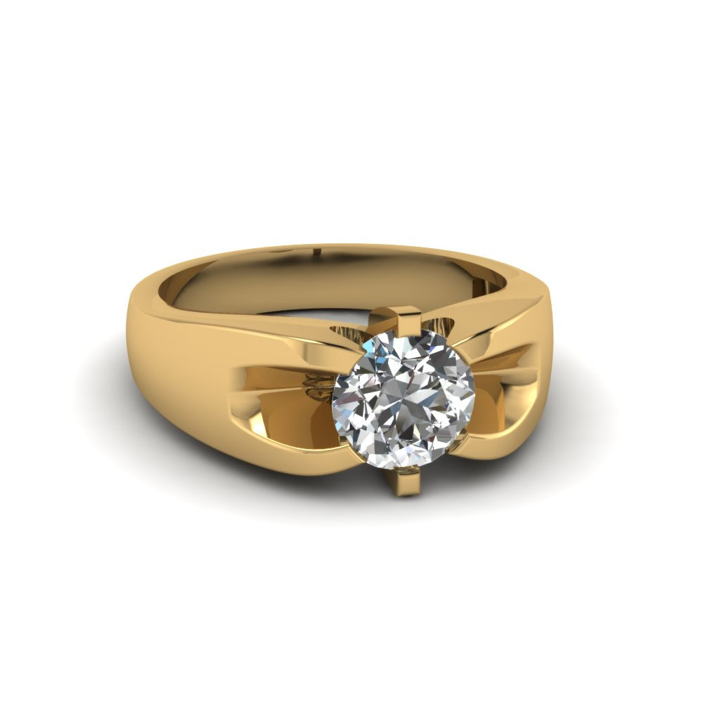 Mens Yellow Gold Diamond Rings
 Best Selling Mens Wedding Rings