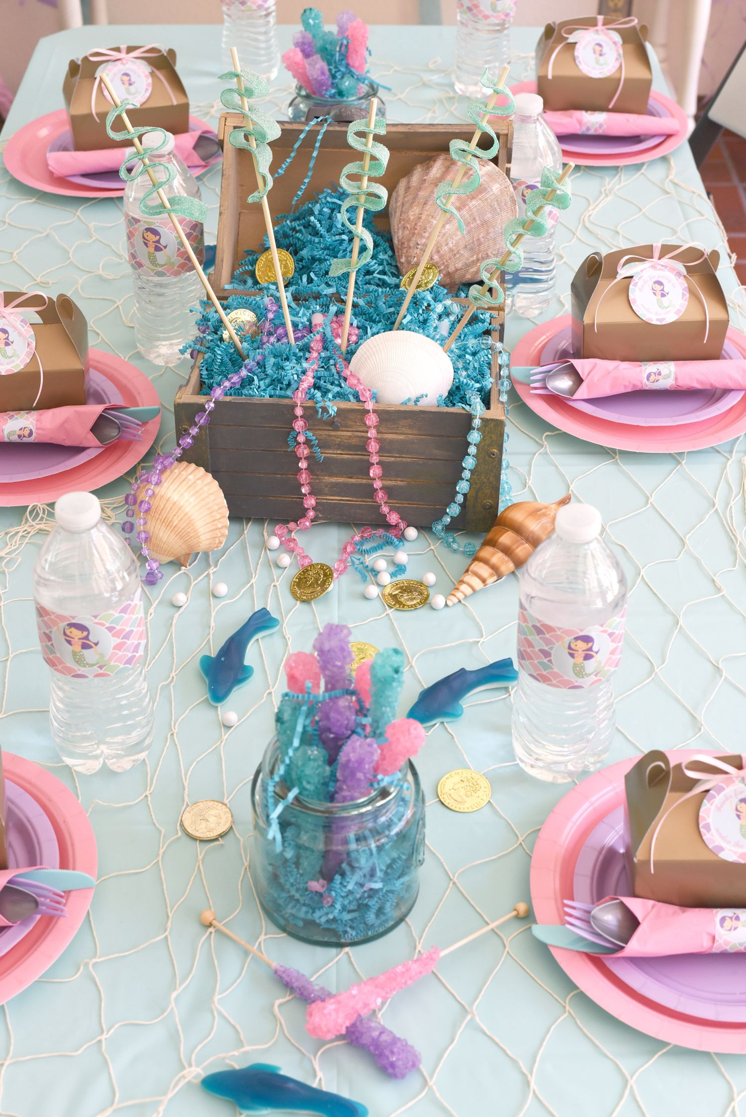 Mermaid Birthday Party Decoration Ideas
 Printable Mermaid Birthday Party Package