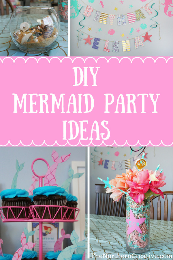 Mermaid Birthday Party Decoration Ideas
 Mermaid Birthday Party Ideas and A Free Printable