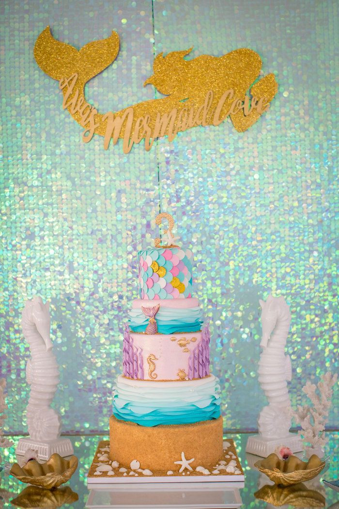 Mermaid Birthday Party Decoration Ideas
 Mermaid Cove Birthday Party