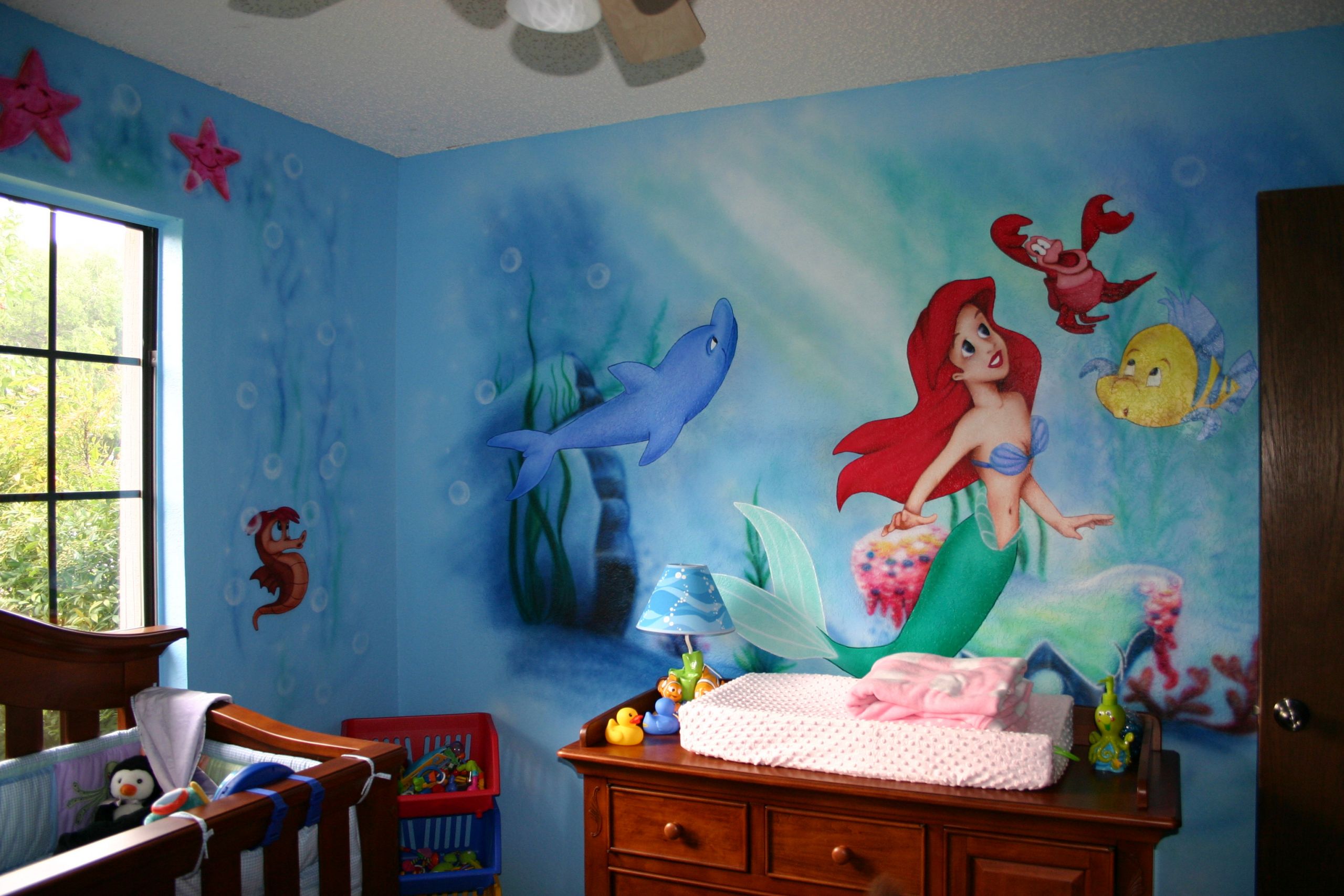Mermaid Kids Room
 Murals