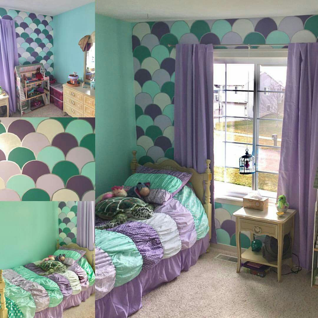Mermaid Kids Room
 Get inspired to create an unique bedroom for little girls