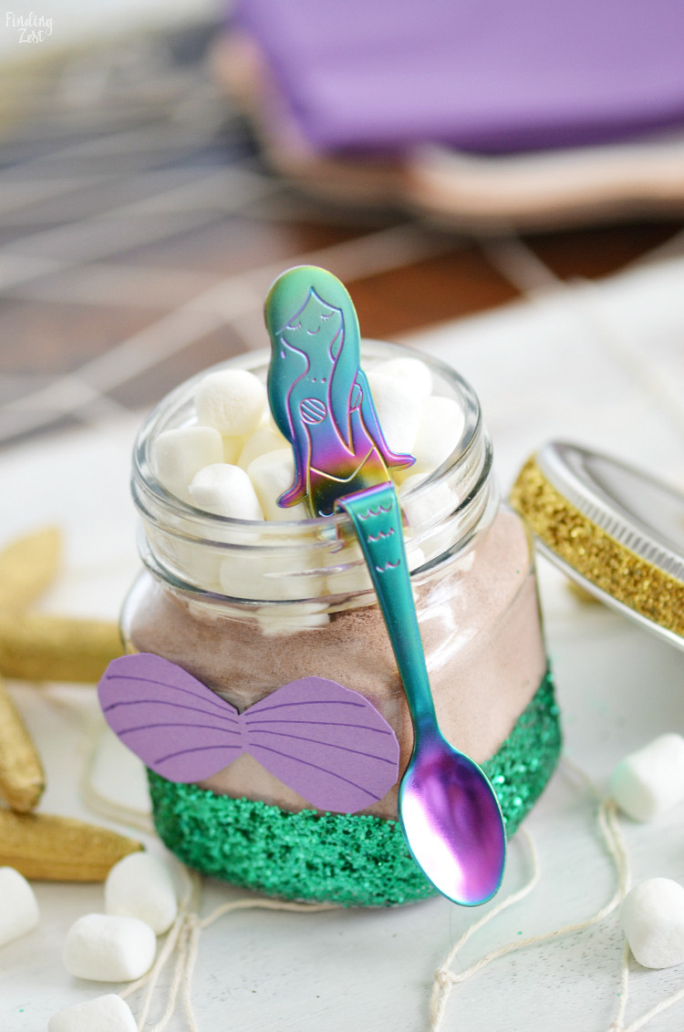 Mermaid Party Favor Ideas
 Little Mermaid Party Favors DIY Glitter Jar Finding Zest
