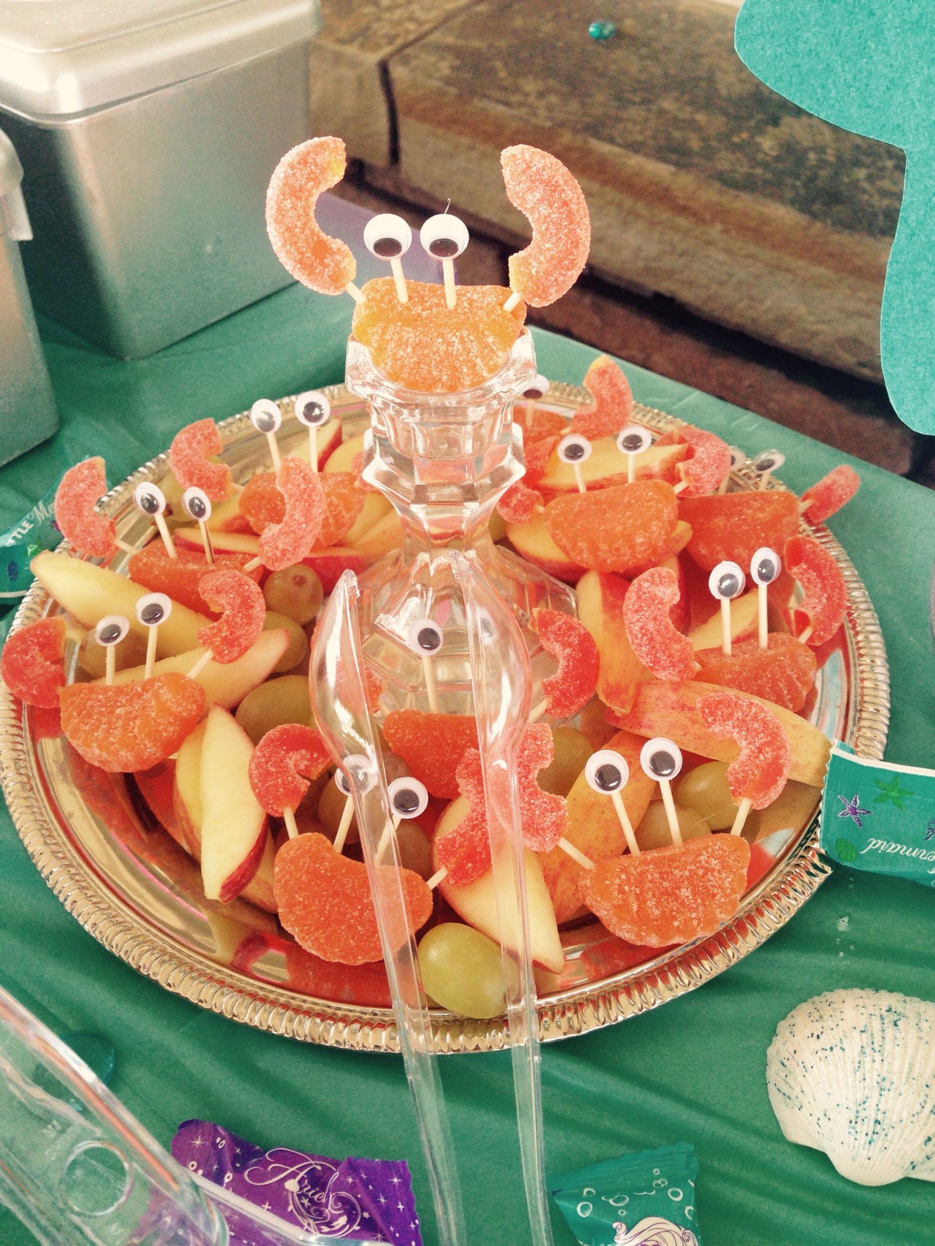 Mermaid Party Food Ideas
 The Little Mermaid themed Birthday Party