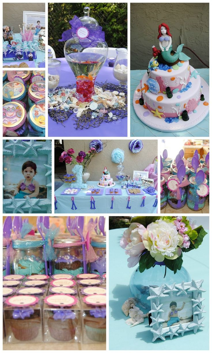 Mermaid Party Ideas Pinterest
 ariel birthday decorations