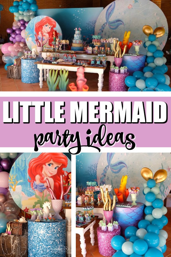 Mermaid Party Ideas Pinterest
 Elegant Little Mermaid Birthday Party Pretty My Party