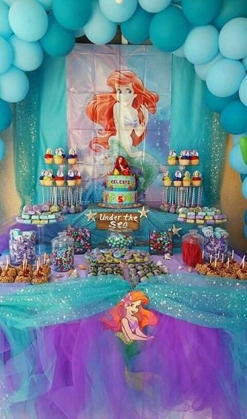 Mermaid Party Ideas Pinterest
 Ideas para elegir temas para cumpleaños de niña