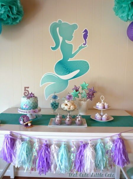 Mermaid Party Ideas Pinterest
 Chloe s Mermaid Party