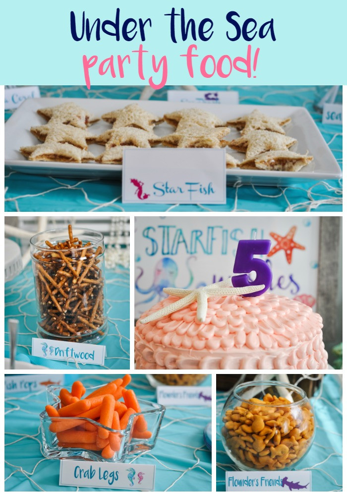Mermaid Party Snack Ideas
 Under the Sea A joint Shark and Mermaid Birthday Party