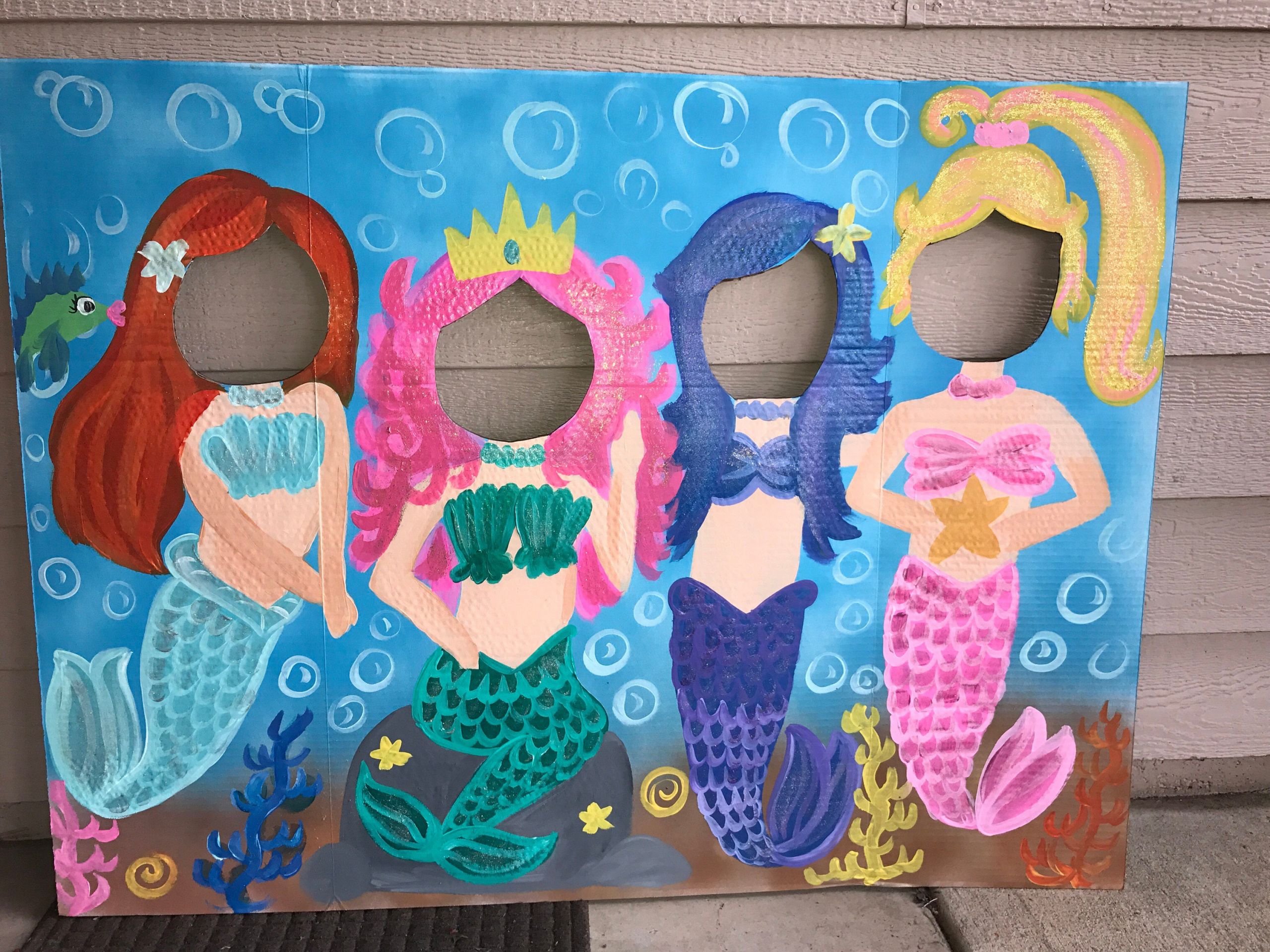 Mermaid Theme Party Ideas
 Mermaid Party Mermaid Birthday Mermaid Cutout Mermaid