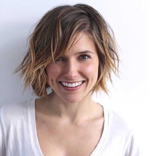 Messy Bob Hairstyles For Round Faces
 Best 20 Short Haircut Ideas for Round Faces