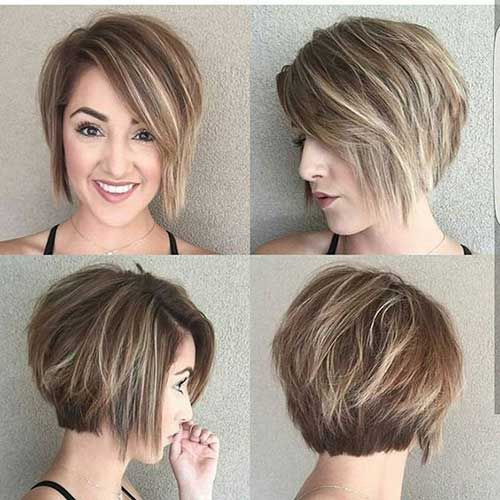 Messy Bob Hairstyles For Round Faces
 35 Best Layered Short Haircuts for Round Face 2018
