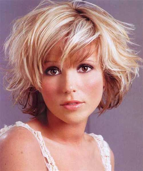 Messy Bob Hairstyles For Round Faces
 Short Bob Haircuts For Round Faces