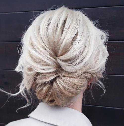 Messy Updo Hairstyles For Medium Length Hair
 60 Easy Updo Hairstyles for Medium Length Hair in 2020