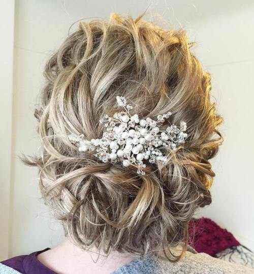 Messy Updo Hairstyles For Medium Length Hair
 Top 20 Wedding Hairstyles for Medium Hair