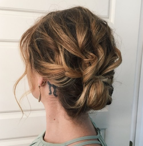 Messy Updo Hairstyles For Medium Length Hair
 60 Easy Updo Hairstyles for Medium Length Hair in 2020