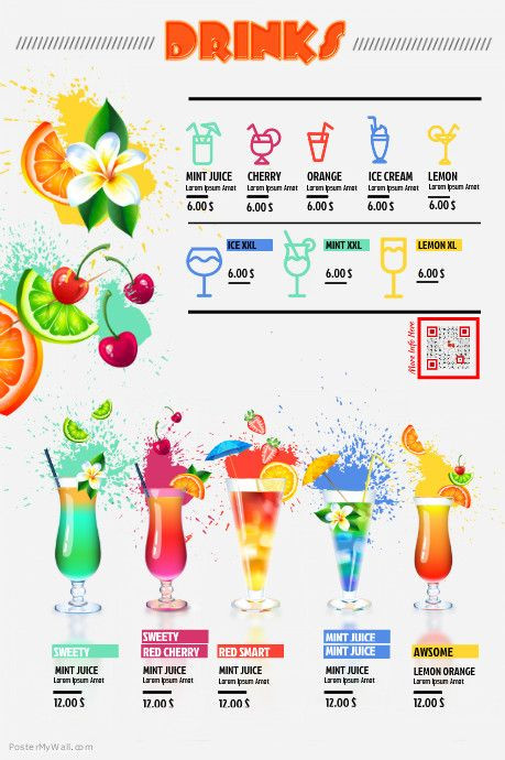 Mexican Drinks List
 Pin by hAilp ⛄ on RESTAURANT FLYERS DIY