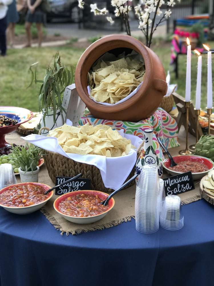 Mexican Food Ideas For Dinner Party
 Fiesta Mexican Rehearsal Dinner Party Ideas in 2019