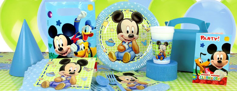 Mickey Mouse Baby Shower Decorations Party City
 Anniversaire 1 An Mickey Mouse