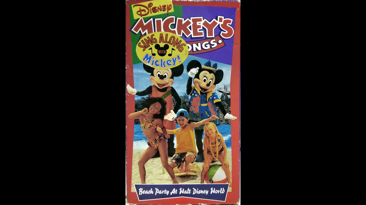 Mickey Mouse Beach Party Ideas
 Opening to Mickey s Fun Songs Beach Party at Walt Disney
