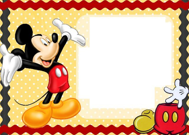 Mickey Mouse Birthday Card
 Mickey Mouse cards Free printable Mickey Mouse birthday