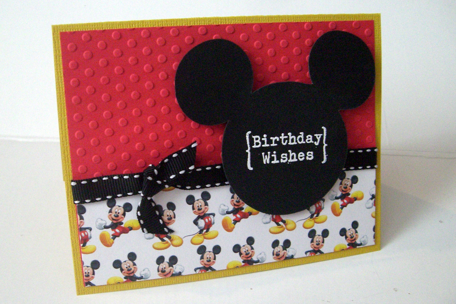 Mickey Mouse Birthday Card
 Mickey Mouse Birthday Card