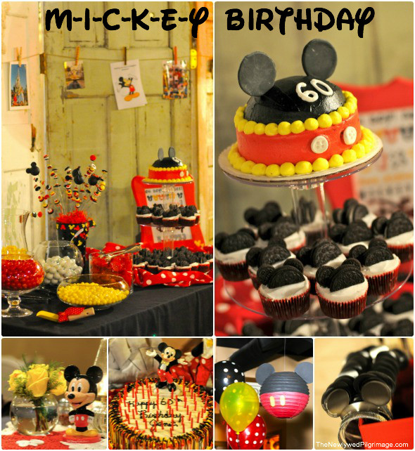 Mickey Mouse Birthday Decorations
 Mickey Mouse Birthday Party DIY or Buy Tutorials