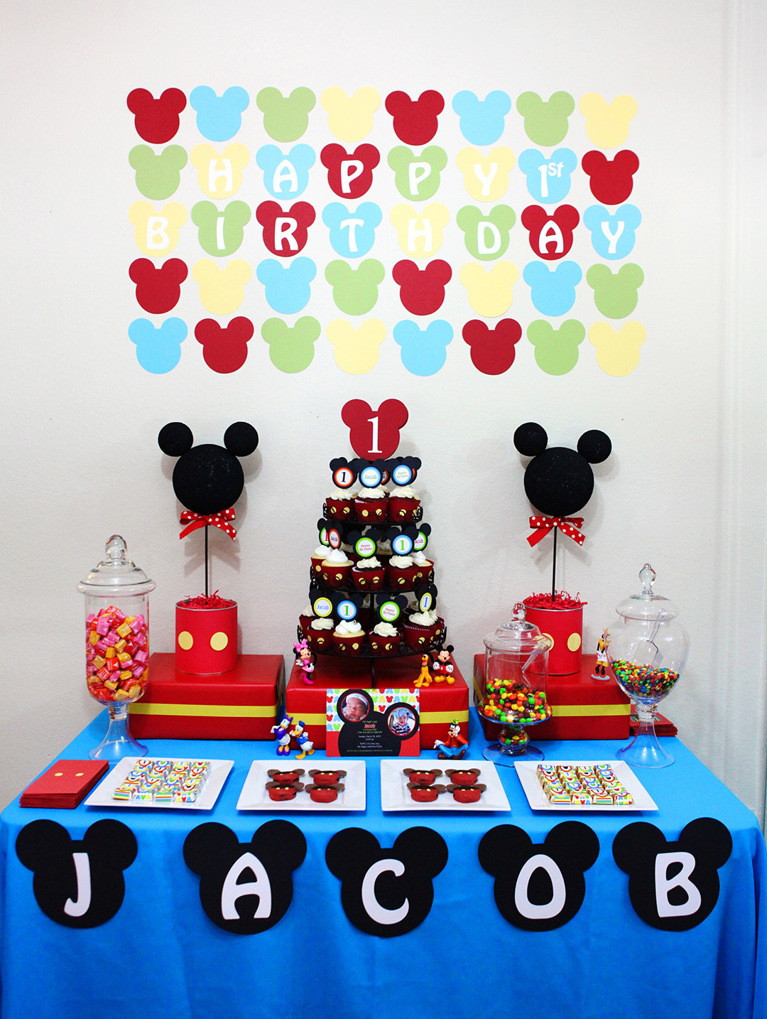 Mickey Mouse Birthday Decorations
 Invitation Parlour Mickey Mouse Birthday Party
