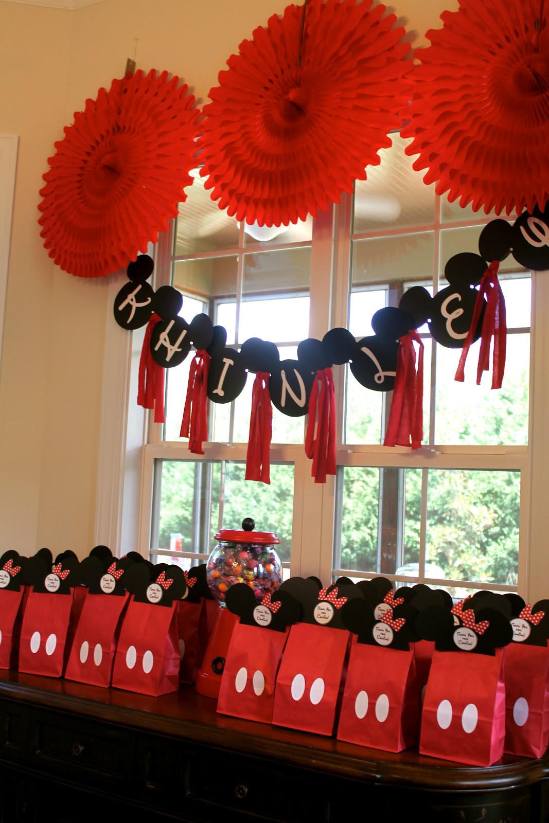 Mickey Mouse Birthday Decorations
 mae armstrong designs Minnie Mouse 2nd Birthday Party