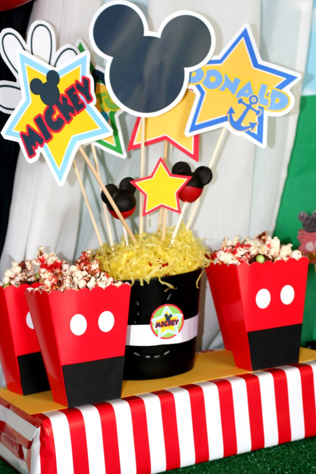 Mickey Mouse Birthday Decorations
 The Carver Crew A VERY MICKEY BIRTHDAY