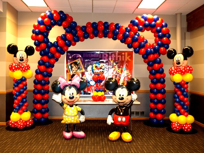 Mickey Mouse Birthday Party Decorations
 First Birthday Party Ideas – VenueMonk Blog