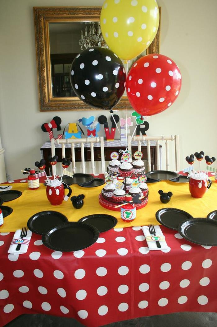 Mickey Mouse Birthday Party Supplies
 Kara s Party Ideas Mickey Mouse Clubhouse Party via Kara s